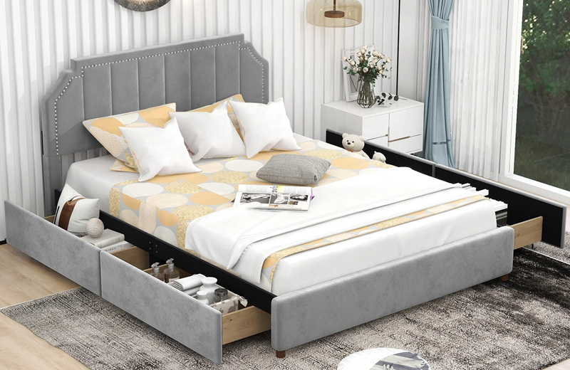 The Advantages Of Having A Pillar Platform Bed With 2 Drawers – Filter ...